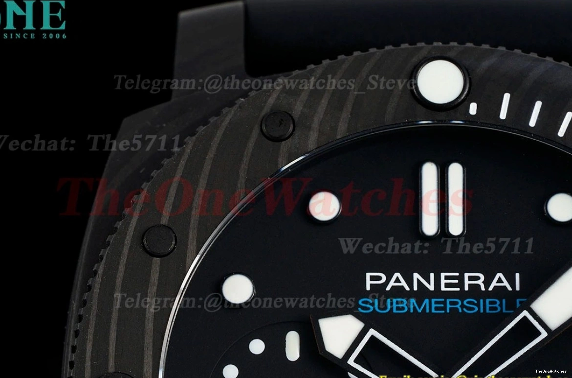 Black Submersible Carbon RU Dial P900 VSF 42MM PAM2231 0209